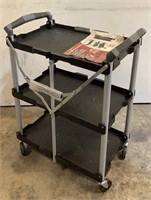 Olympia-Tools Rolling/Folding Service Cart