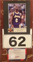 KOBE BRYANT SIGNED 8 X 10 PHOTO