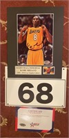Kobe Bryant signed 8 x 10 photo