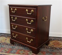 Davis Cabinet Co. solid mahogany nightstand