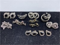 Assortment of earrings