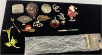 Pins and broach collection