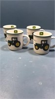 4 John Deere cups