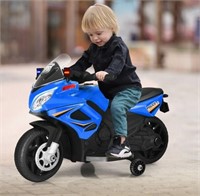 6V Kids Ride On Police Motorcycle