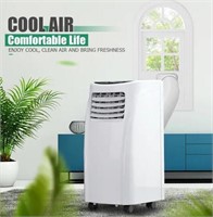 8,000 BTU Portable Air Conditioner with Dehumidif