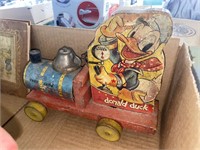 Wood Donald Duck Toys, Assorted Vintage Toys