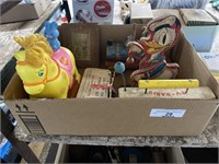 Wood Donald Duck Toys, Assorted Vintage Toys