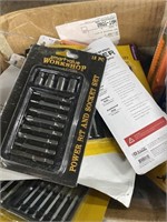 Screwdrivers, Box Cutters, Assorted Tools