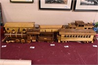Wooden Train Set: