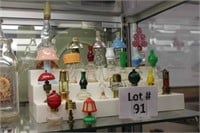 (23) Mini. Lamp Collectibles: