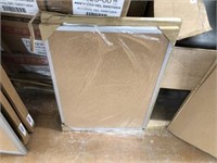 Aluminum Frame Cork Board 2'x1.5'