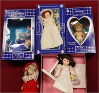 LOT OF 5 GINNY DOLLS: