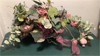 Beautiful Artificial Flowers In Ceramic Planter