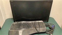 NEC Computer Monitor & Microsoft Keyboard