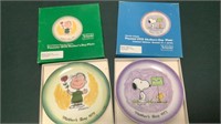 (2) Vintage Peanuts Mother’s Day Plates
