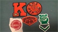 Vintage Kennewick High & Other School Patches
