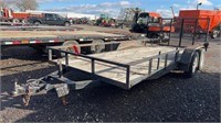 18 Ft Tandem Trailer w/Ramp 6 Ft 2 In Wide