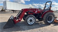 Case IH 50A Farmall Tractor With Loader