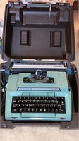 Coronet electric typewriter in case
