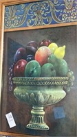 Still life fruit Wall art 27” x 16”