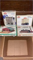 Box lot of n scale model building s