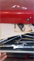 Craftsman tool box on wheels with tools