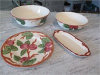 Franciscan Earthenware Serving Dishes