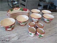 Franciscan Earthenware Napkin Rings and More!