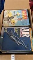 Box lot of air plane magazines
