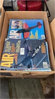 Box lot of aircraft magazines
