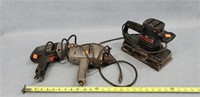 2-Electric Drills & Craftsman Sander
