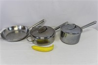 Collection of Cuisinart Stainless Steel Cookware