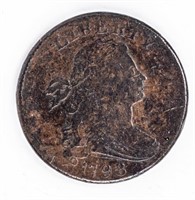 Coin 1798  United States Large Cent 2nd Hair, Fine