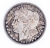 Coin 1893-O  Morgan Silver Dollar Nice XF