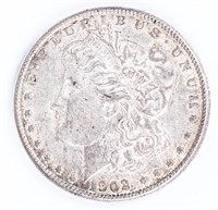 Coin 1902-S  Morgan Silver Dollar Choice XF