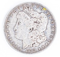 Coin 1889-S  Morgan Silver Dollar Very Fine