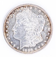 Coin 1896  Morgan Silver Dollar Gem BU DMPL