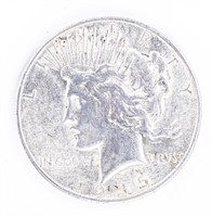 Coin 1935-S Peace Silver Dollar Choice AU