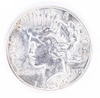 Coin 1935-S Peace Silver Dollar Gem Brilliant Unc.