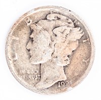 Coin 1921 Mercury Dime in Very Fine