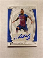 Arturo Vidal Auto and Numbered Card