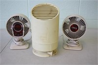 2 Galaxy Desk Fans & Phillips Air Purifier