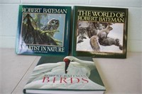 3 Robert Bateman Books, Wildlife