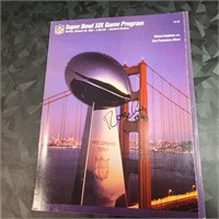 Super Bowl game program 1985 Dolphins vs 49ers