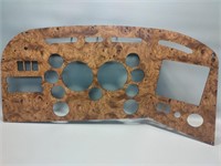 Faux Wood Instrument Panel