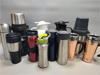 Thermoses, Insulated Travel Mugs +
