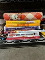 Contents of Shelf: Cookbooks +