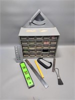 Small Parts Organizer W/ Contents, High Speed &