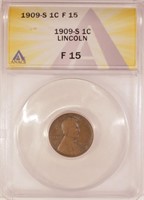 Choice Fine 1909-S Lincoln Cent