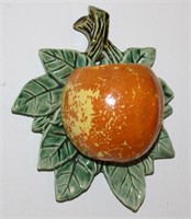 Antique Mccoy Pottery wall pocket of an Orange